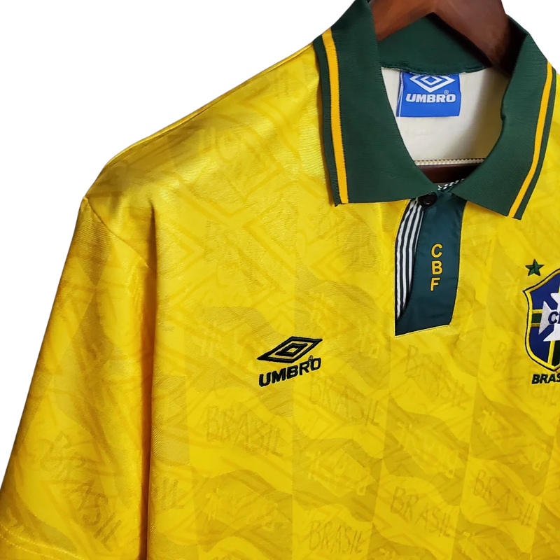 Camisa Masculina Seleção Brasileira Retrô 91/93