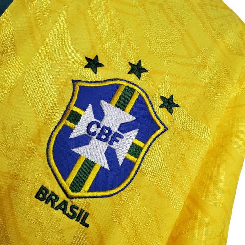 Camisa Masculina Seleção Brasileira Retrô 91/93
