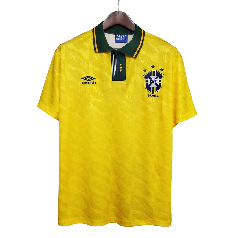 Camisa Masculina Seleção Brasileira Retrô 91/93