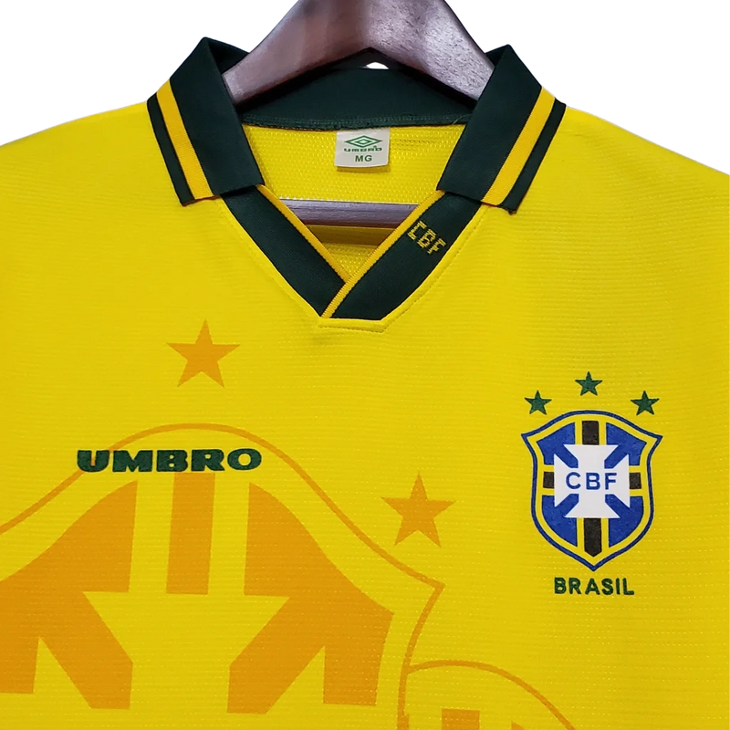 Camisa Masculina Seleção Brasileira Retrô 93/94