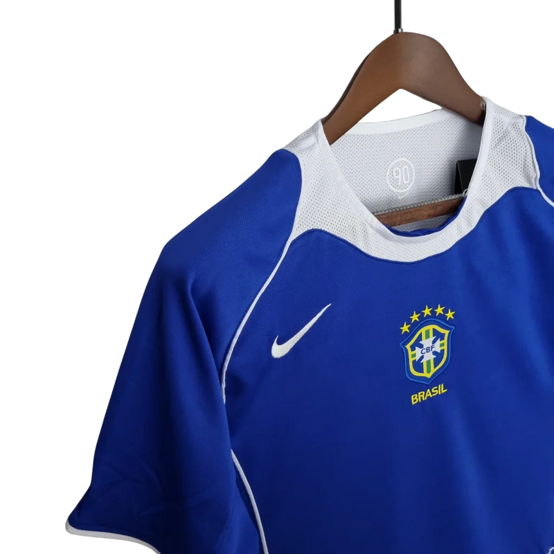 Camisa Masculina Seleção Brasileira Retrô Away 04/06