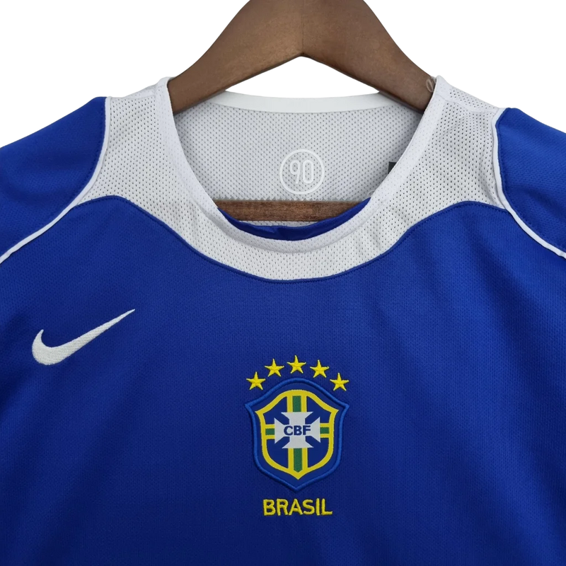 Camisa Masculina Seleção Brasileira Retrô Away 04/06