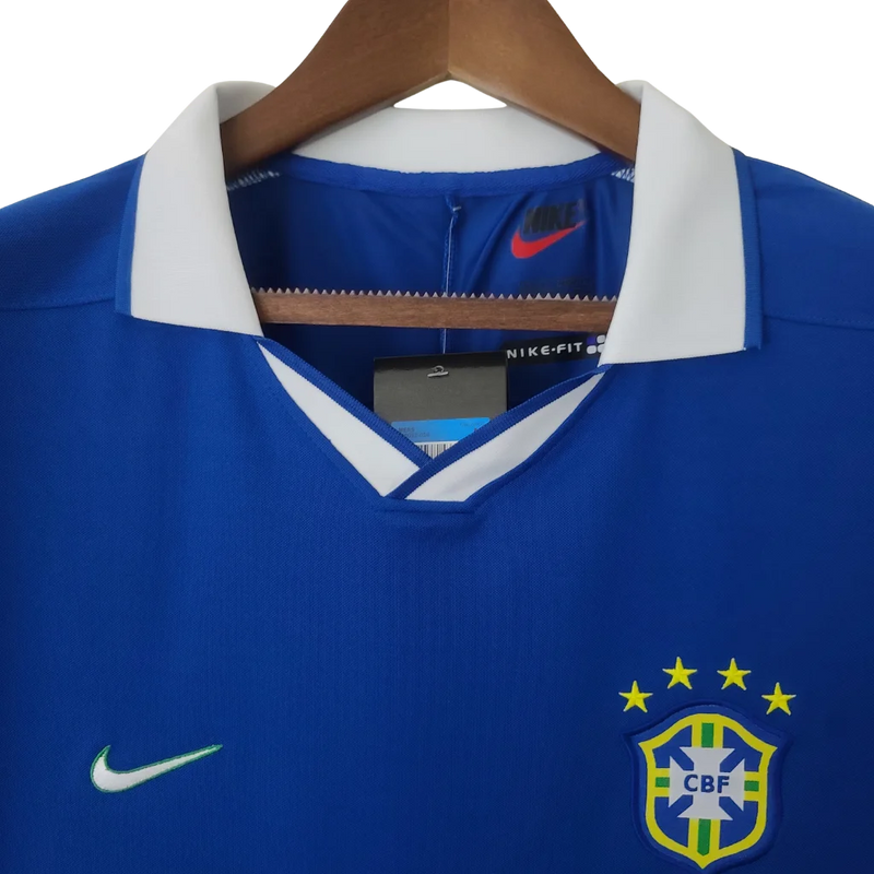 Camisa Masculina Seleção Brasileira Retrô Away 1997