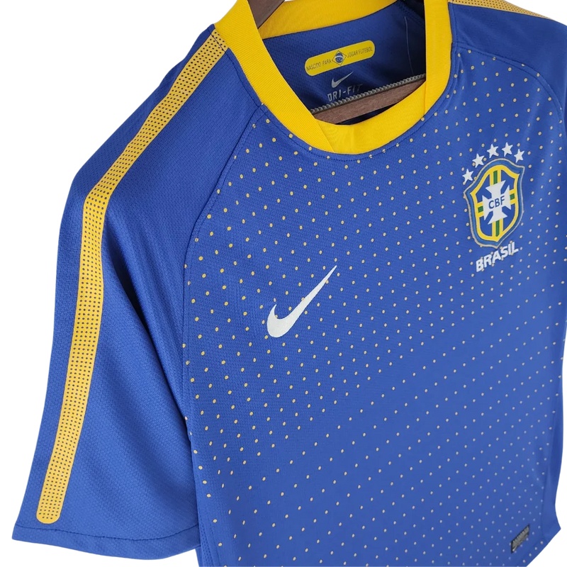 Camisa Masculina Seleção Brasileira Retrô Away 2010