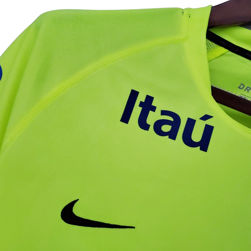 Camisa Masculina Treino Verde Seleção Brasileira - Treino