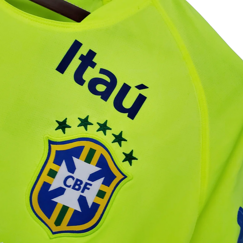 Camisa Masculina Treino Verde Seleção Brasileira - Treino