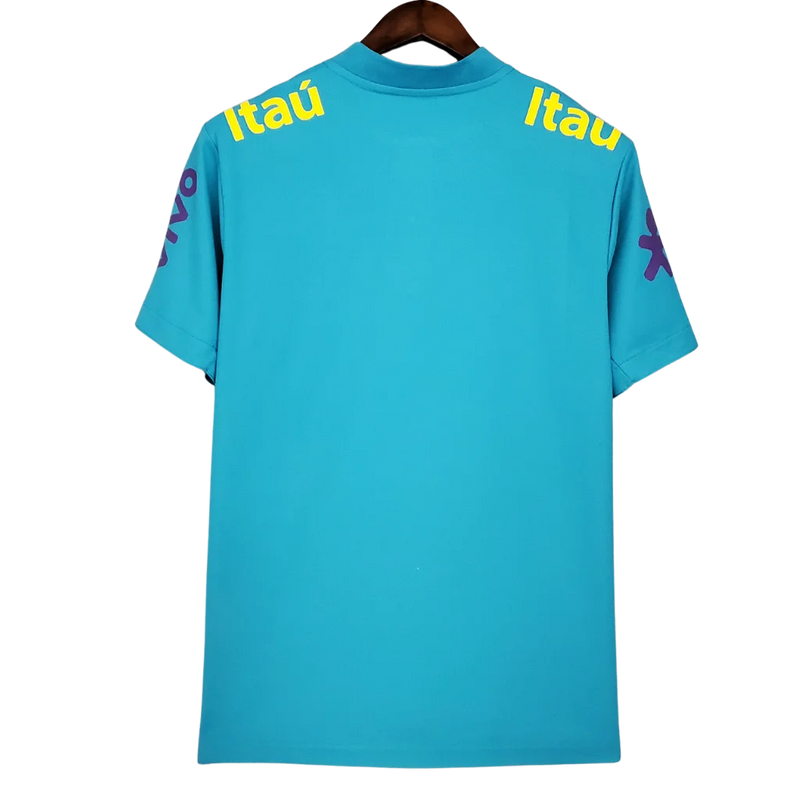 Camisa Masculina Azul Seleção Brasileira 2021 - Pré-Jogo
