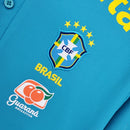 Camisa Masculina Azul Seleção Brasileira 2021 - Pré-Jogo