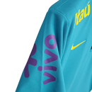 Camisa Masculina Azul Seleção Brasileira 2021 - Pré-Jogo