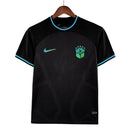 Camisa Masculina Conceito Black Seleção Brasileira 2022