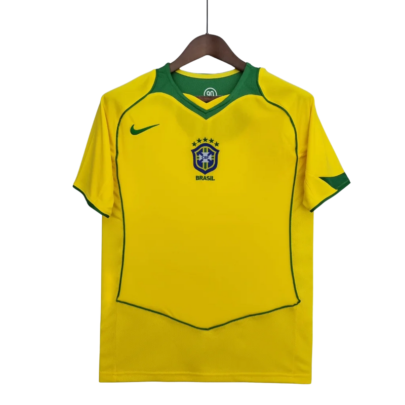 Camisa Masculina Seleção Brasileira Retrô 2004/2006