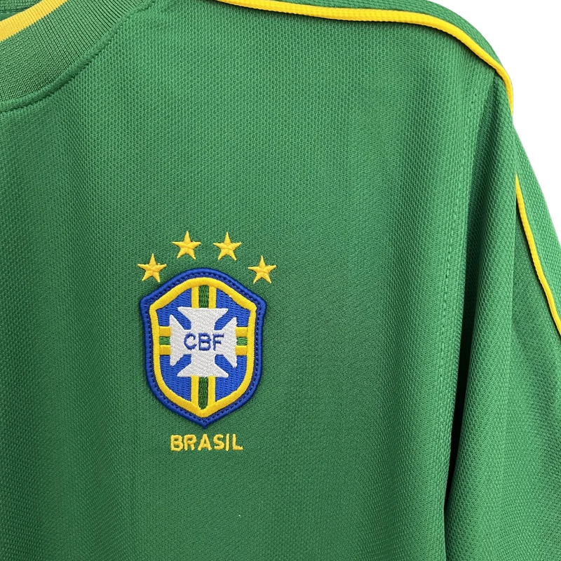 Camisa Masculina Seleção Brasileira Retrô Goleiro 1984