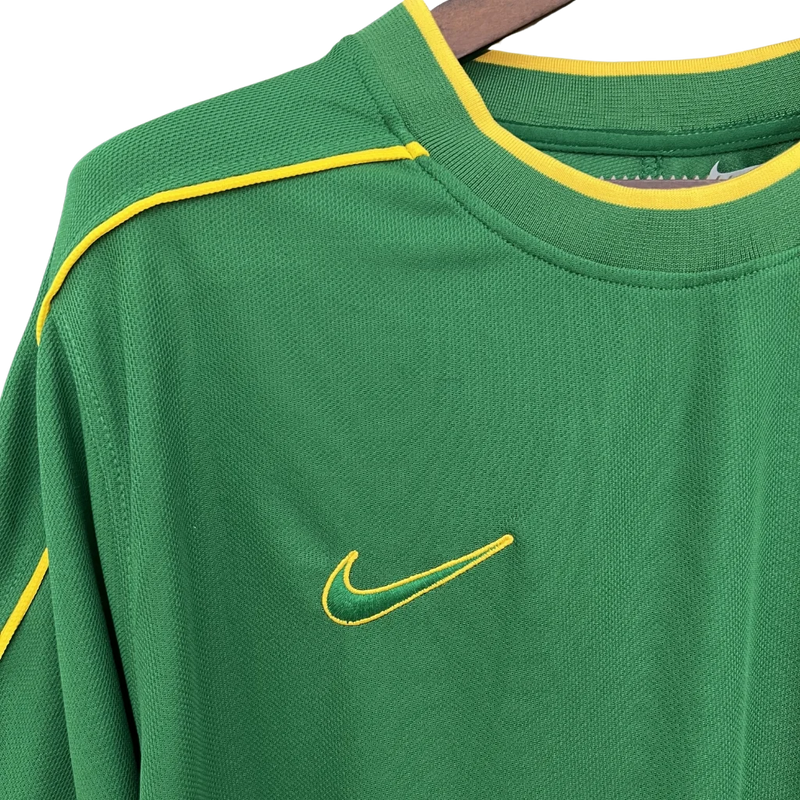 Camisa Masculina Seleção Brasileira Retrô Goleiro 1984