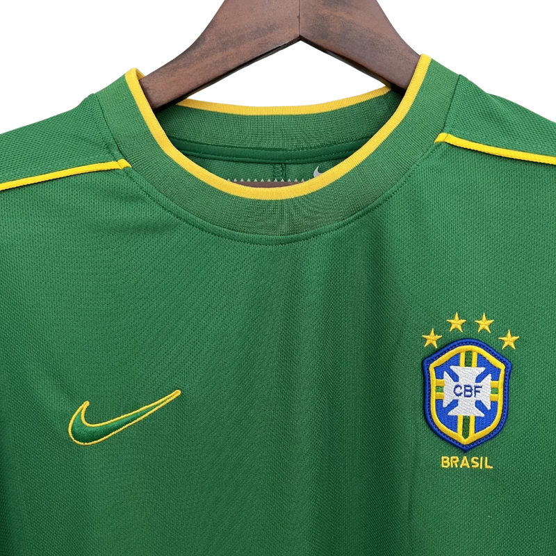 Camisa Masculina Seleção Brasileira Retrô Goleiro 1984