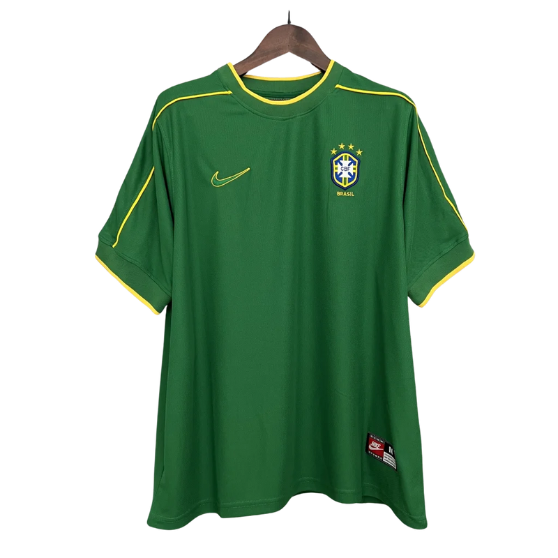 Camisa Masculina Seleção Brasileira Retrô Goleiro 1984