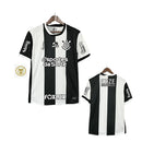 Camisa Corinthians III 24/25  Masculina - Branco+Preto